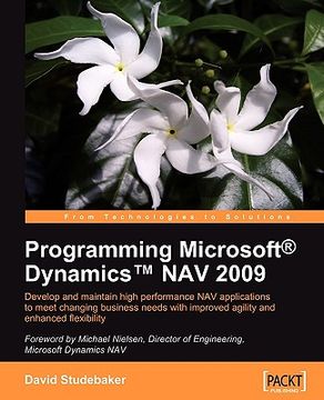 portada programming microsoft dynamics nav 2009 (in English)