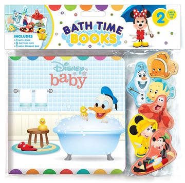 portada Disney Babies Bathtime Books (Eva Bag) (en Inglés)