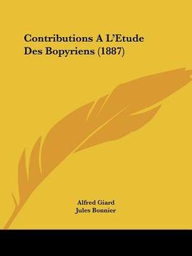 portada Contributions A L'Etude Des Bopyriens (1887) (en Francés)