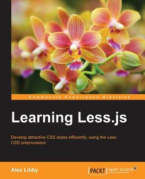 portada Learning Less.js (en Inglés)
