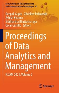 portada Proceedings of Data Analytics and Management: Icdam 2021, Volume 2 (en Inglés)
