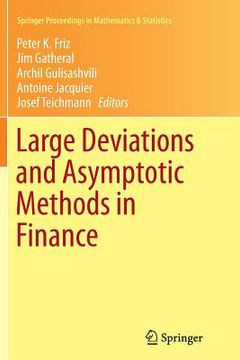 portada Large Deviations and Asymptotic Methods in Finance (en Inglés)