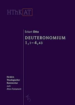 portada Deuteronomium 1-11 Erster Teilband: 1,1-4,43 (en Alemán)