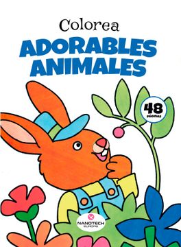 portada Colorea adorables animales (in Spanish)
