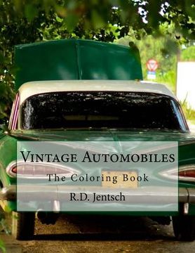 portada Vintage Automobile: The Coloring Book (en Inglés)