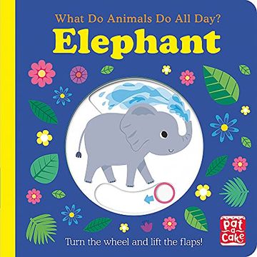 portada Elephant: Lift the Flap Board Book (en Inglés)