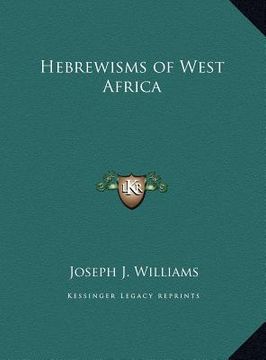 portada hebrewisms of west africa (en Inglés)