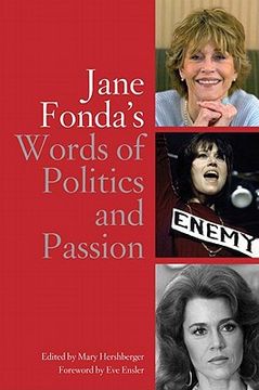 portada jane fonda's words of politics and passion (en Inglés)