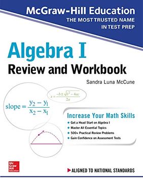 portada Mcgraw-Hill Education Algebra i Review and Workbook (en Inglés)