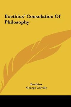 portada boethius' consolation of philosophy (en Inglés)
