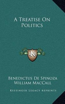 portada a treatise on politics (en Inglés)