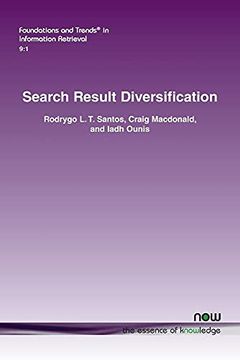 portada Search Result Diversification (Foundations and Trends(R) in Information Retrieval) (en Inglés)