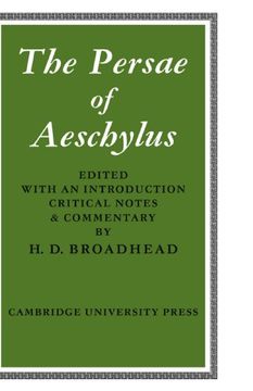 portada The Persae of Aeschylus (en Inglés)