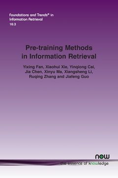 portada Pre-training Methods in Information Retrieval