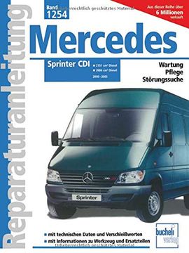 portada Mercedes Sprinter cdi 2000 bis 2005 (en Alemán)
