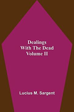 portada Dealings With the Dead Volume ii 