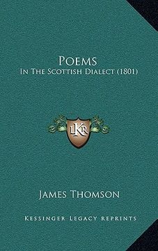 portada poems: in the scottish dialect (1801) (en Inglés)