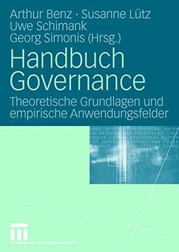 portada Handbuch Governance: Theoretische Grundlagen und Empirische Anwendungsfelder (in German)