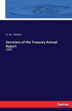 portada Secretary of the Treasury Annual Report
