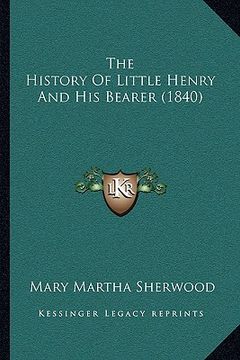 portada The History Of Little Henry And His Bearer (1840) (en Tamil)