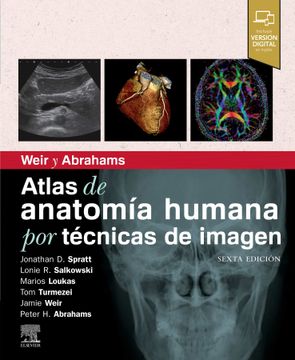 portada Weir y Abrahams. Atlas de Anatomía Humana por Técnicas de Imagen (6. ª ed) (in Spanish)