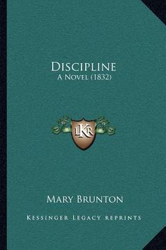 portada discipline: a novel (1832) (in English)