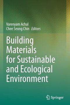 portada Building Materials for Sustainable and Ecological Environment