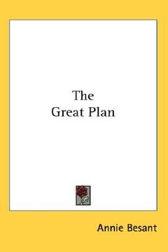 portada the great plan (en Inglés)