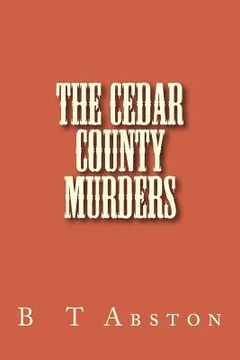 portada The Cedar County Murders (in English)