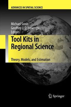 portada tool kits in regional science: theory, models, and estimation (en Inglés)