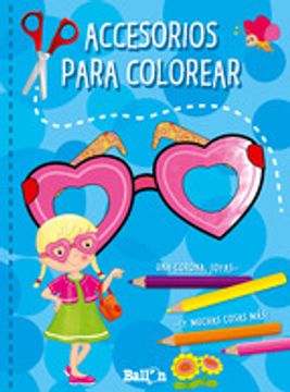 portada Accesorios Para Colorear - Azul (in Spanish)