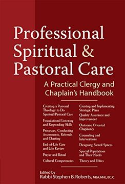 portada Professional Spiritual & Pastoral Care: A Practical Clergy and Chaplain's Handbook (in English)