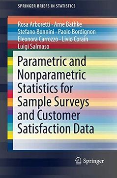 portada Parametric and Nonparametric Statistics for Sample Surveys and Customer Satisfaction Data (Springerbriefs in Statistics) (in English)