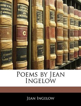 portada poems by jean ingelow (en Inglés)