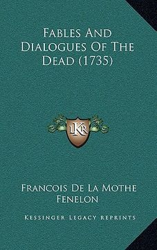 portada fables and dialogues of the dead (1735) (en Inglés)