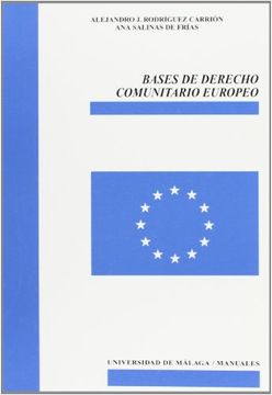 portada bases de derecho comunitario europeo (in Spanish)