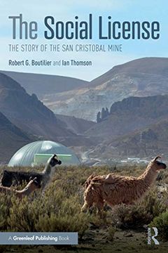 portada The Social License: The Story of the san Cristobal Mine (en Inglés)