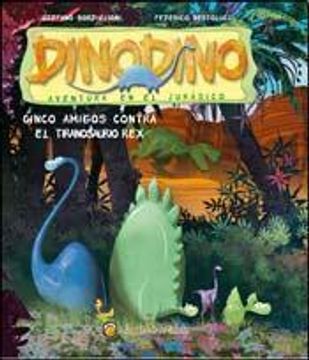 portada cinco amigos contra el tinarosaurio rex (in Spanish)