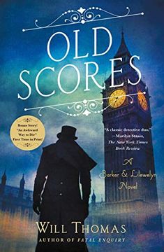 portada Old Scores: A Barker & Llewelyn Novel (en Inglés)