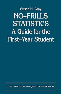 portada no-frills statistics: a guide for the first-year student