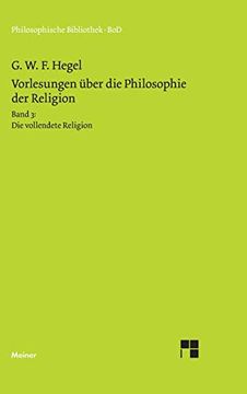 portada Vorlesungen Über die Philosophie der Religion (in German)