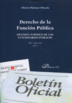 portada Derecho De La Función Pública (10ª Ed. ) 2013 (in Spanish)