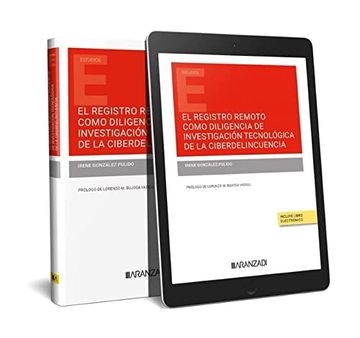 portada El Registro Remoto Como Diligencia de Investigación Tecnológica de la Ciberdelincuencia (Papel + E-Book) (in Spanish)