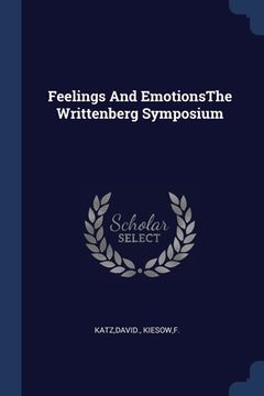 portada Feelings And EmotionsThe Writtenberg Symposium (en Inglés)