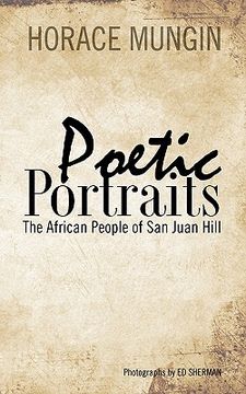 portada poetic portraits (en Inglés)