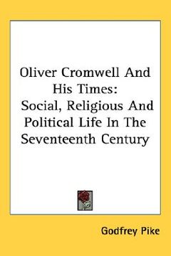 portada oliver cromwell and his times