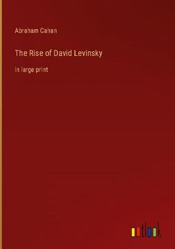 portada The Rise of David Levinsky: in large print (en Inglés)
