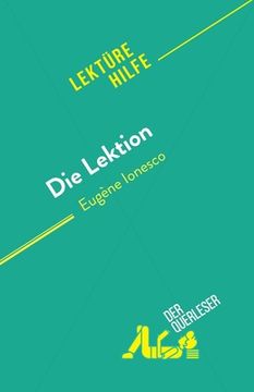 portada Die Lektion: von Eugène Ionesco (in German)