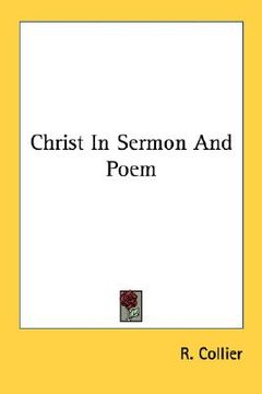 portada christ in sermon and poem