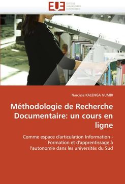 portada Methodologie de Recherche Documentaire: Un Cours En Ligne